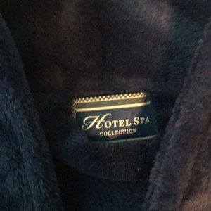 Hotel Spa Collection Blue Velvet Robe